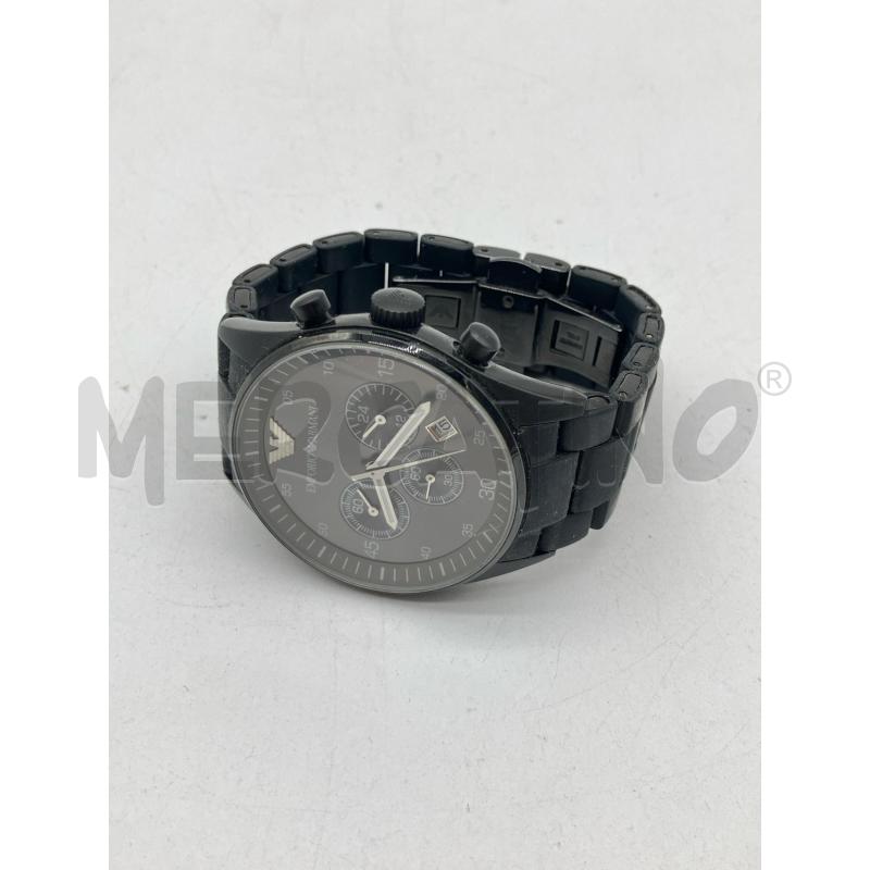OROLOGIO EMPORIO ARMANI NERO CRONOGRAFO | Mercatino dell'Usato Corbetta 1