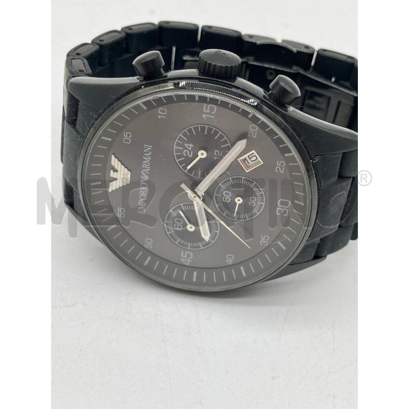 OROLOGIO EMPORIO ARMANI NERO CRONOGRAFO | Mercatino dell'Usato Corbetta 2