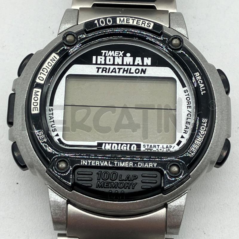 OROLOGIO TIMEX IRONMAN TRIATHLON 100LAP MEMORY | Mercatino dell'Usato Corbetta 1