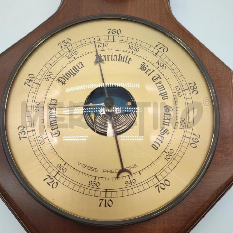 OROLOGIO WESSE CON IGROMETRO/TERMOMETRO  | Mercatino dell'Usato Corbetta 5