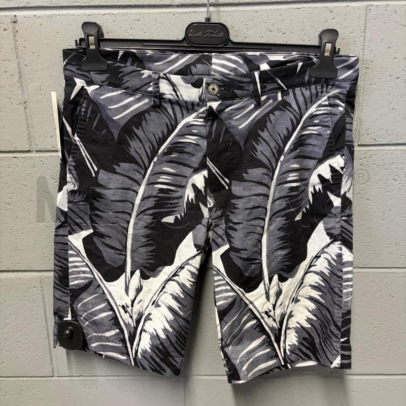 PANTALONCINO UOMO DOLCE&GABBANA PIUME GRIGIO/NERO GRANDI | Mercatino dell'Usato Corbetta 1