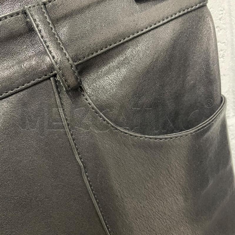 PANTALONE DONNA EMPORIO ARMANI NERO PELLE CUCIT | Mercatino dell'Usato Corbetta 5
