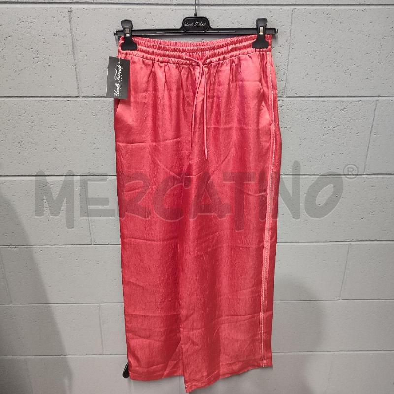 PANTALONE DONNA PINKO CORALLO RASO AMPIO  | Mercatino dell'Usato Corbetta 1