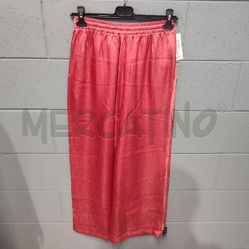 PANTALONE DONNA PINKO CORALLO RASO AMPIO  | Mercatino dell'Usato Corbetta 4