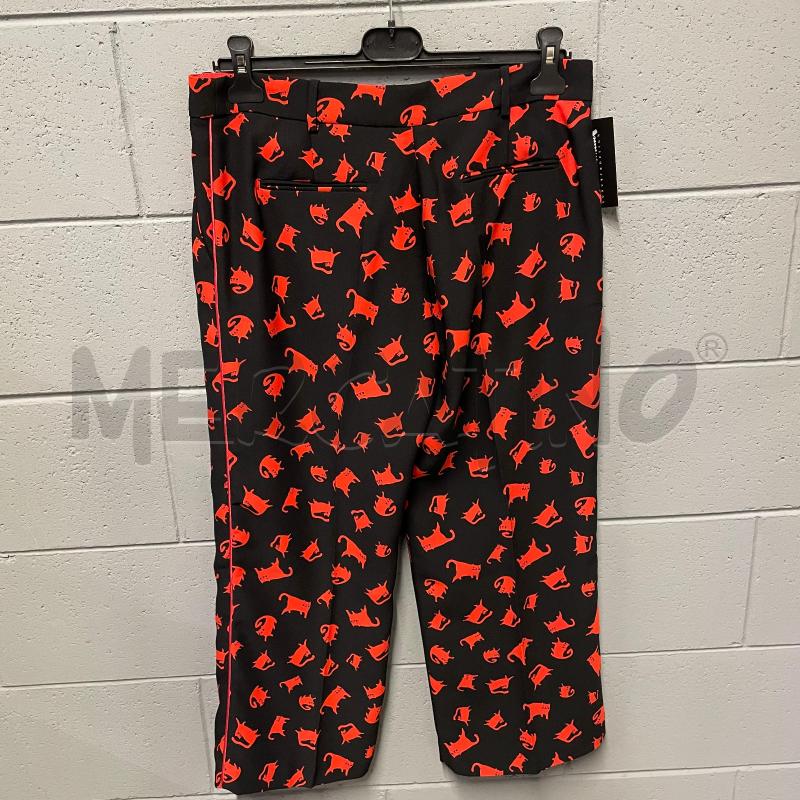 PANTALONE DONNA PINKO NERO GATTI ROSSI | Mercatino dell'Usato Corbetta 3
