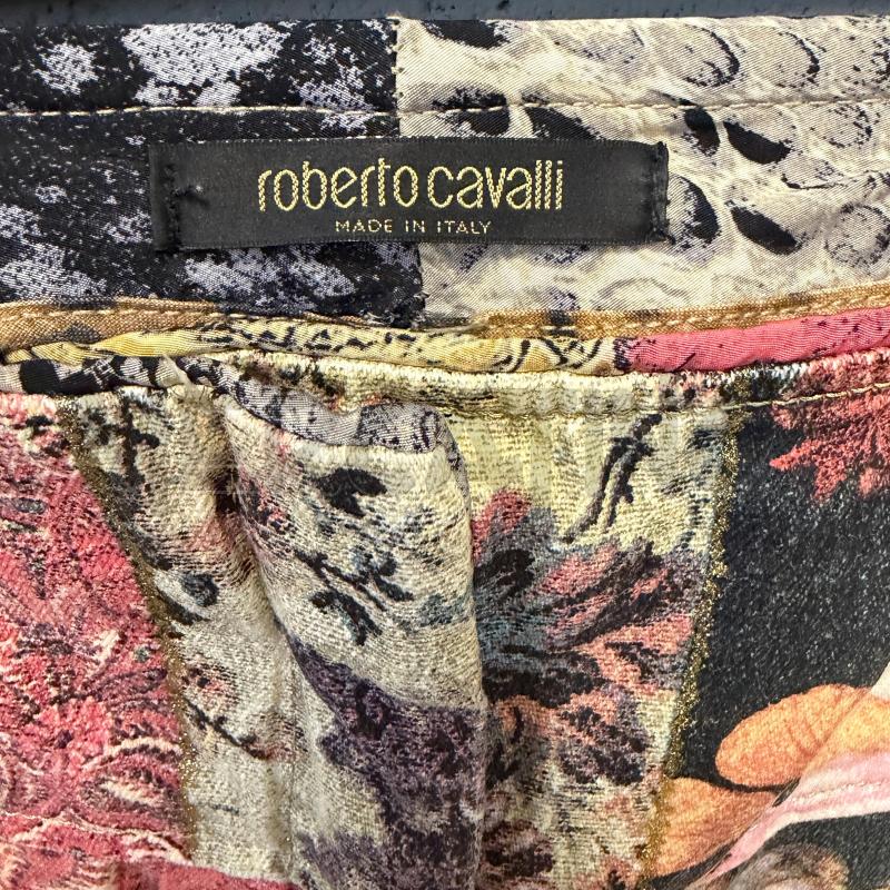 PANTALONE DONNA ROBERTO CAVALLI ST PATCHWORK FANTASIA | Mercatino dell'Usato Corbetta 2
