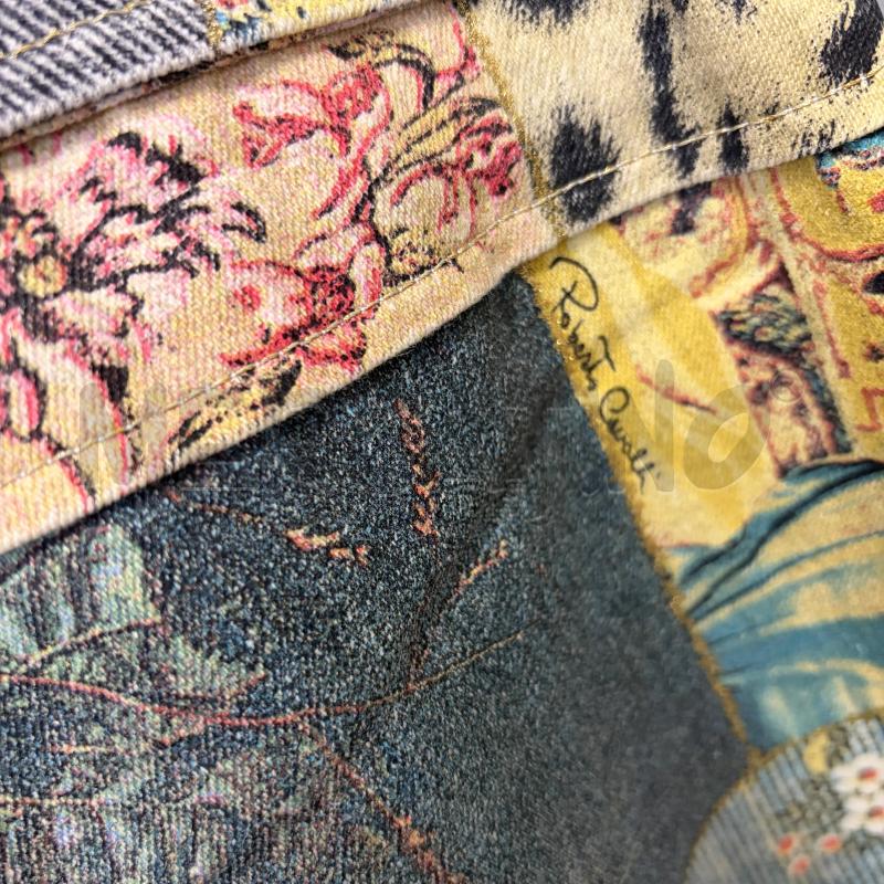 PANTALONE DONNA ROBERTO CAVALLI ST PATCHWORK FANTASIA | Mercatino dell'Usato Corbetta 4