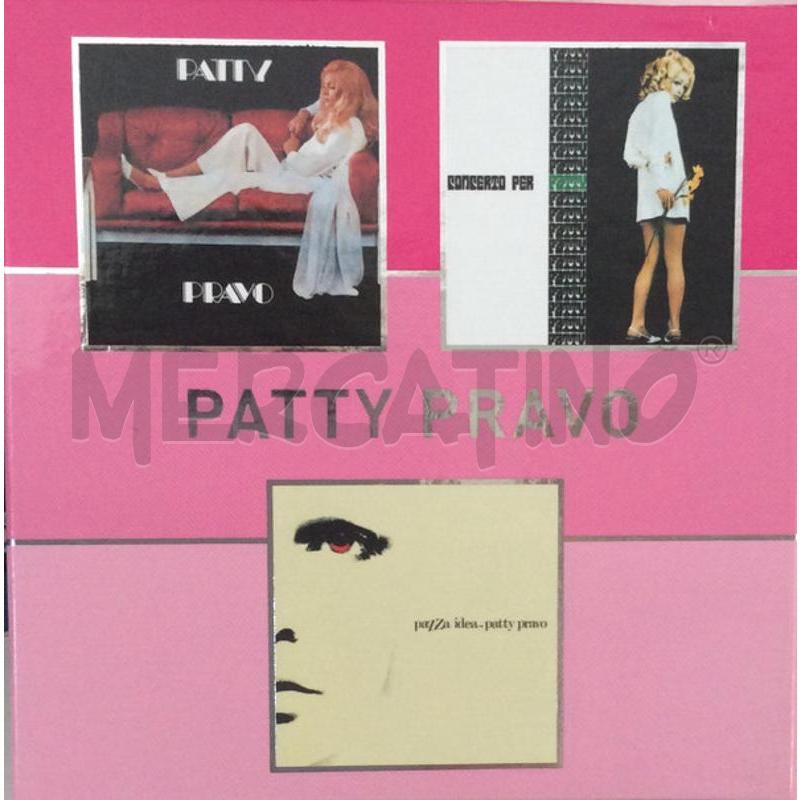 PATTY PRAVO - TRILOGY'S BOX | Mercatino dell'Usato Corbetta 1
