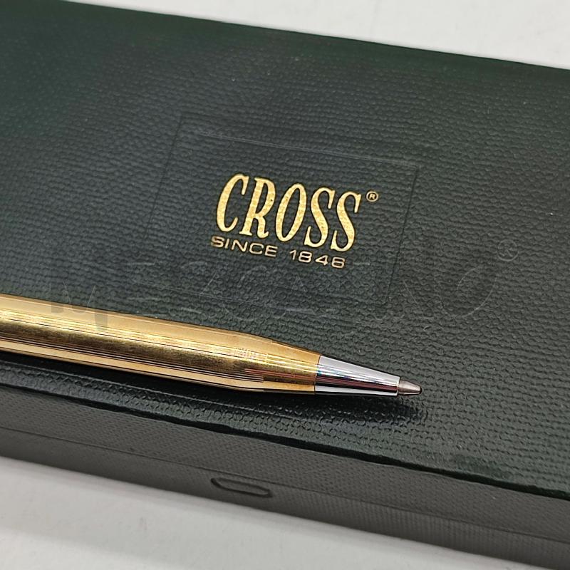 PENNA A SFERA CROSS 10K GOLD FILLED  | Mercatino dell'Usato Corbetta 3