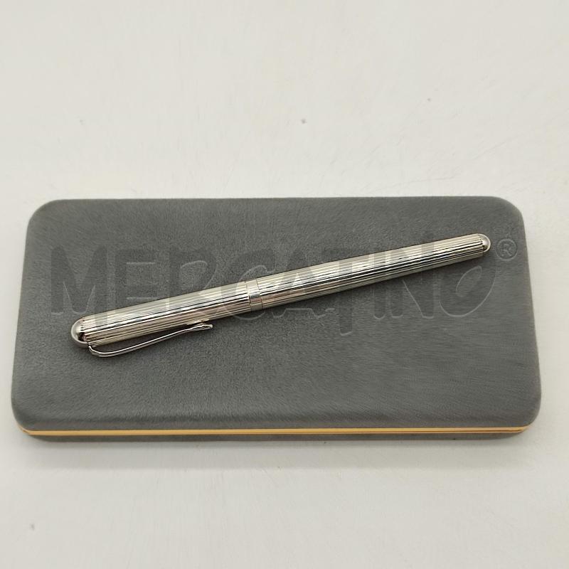 PENNA STILOGRAFICA ARGENTATA | Mercatino dell'Usato Corbetta 2