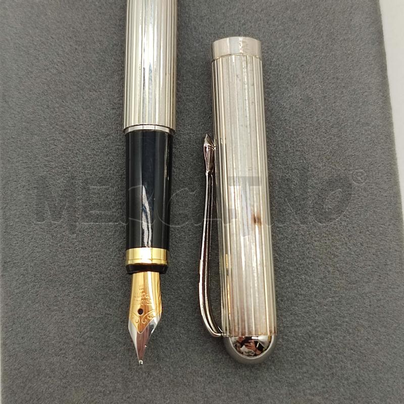 PENNA STILOGRAFICA ARGENTATA | Mercatino dell'Usato Corbetta 4