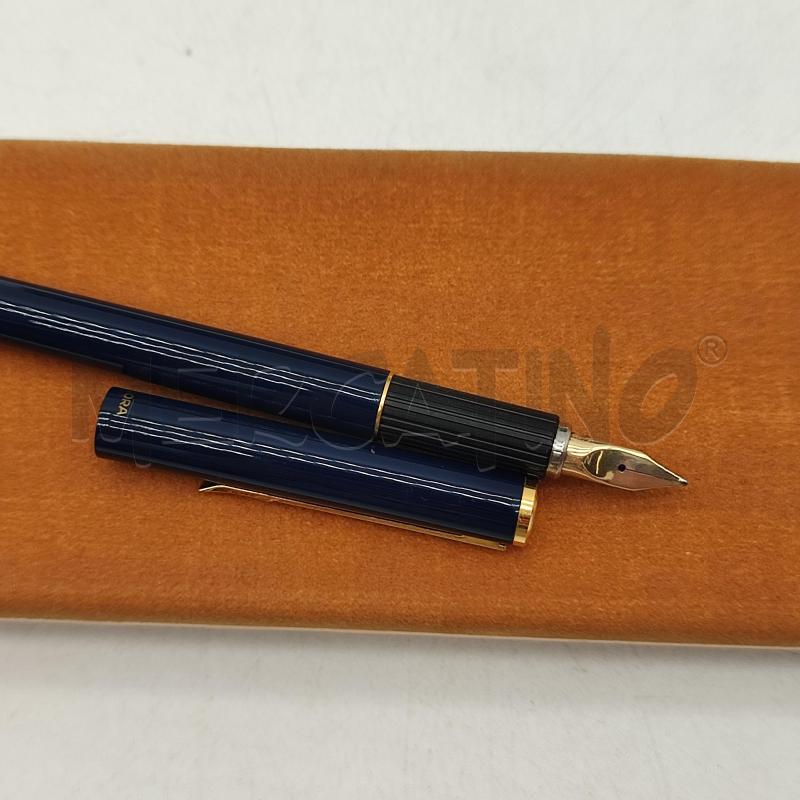 PENNA STILOGRAFICA AURORA BLU LUCIDA | Mercatino dell'Usato Corbetta 4