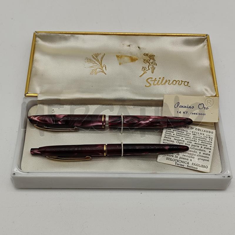 PENNA STILOGRAFICA E SFERA STILUS 111 14KT | Mercatino dell'Usato Corbetta 1