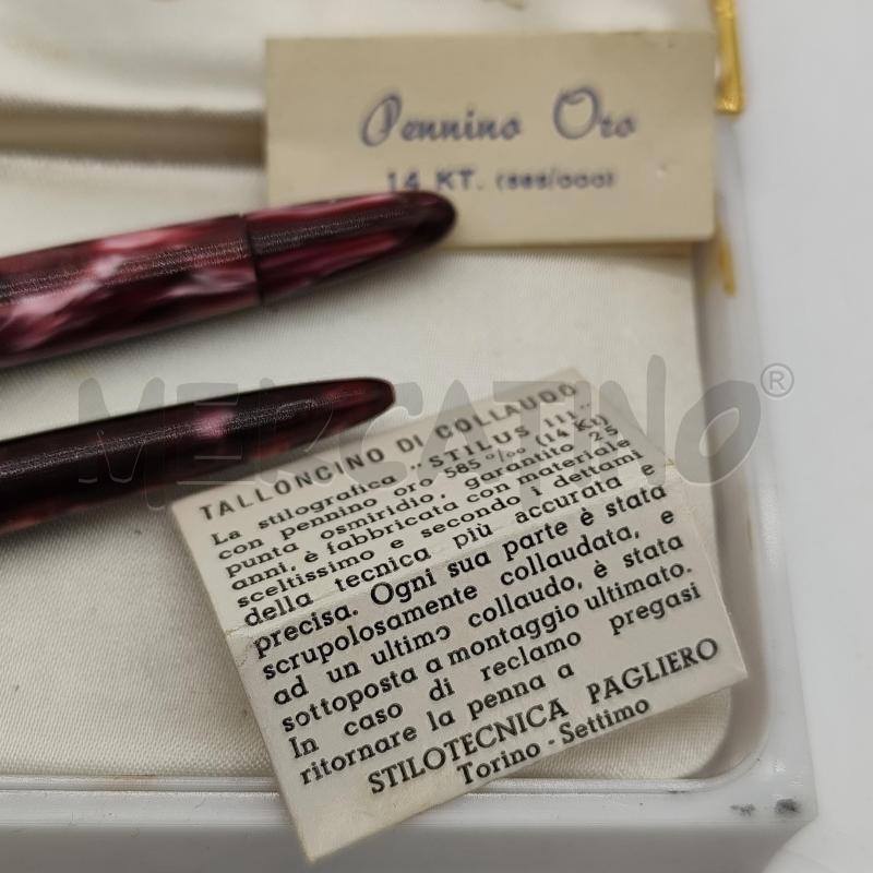PENNA STILOGRAFICA E SFERA STILUS 111 14KT | Mercatino dell'Usato Corbetta 2