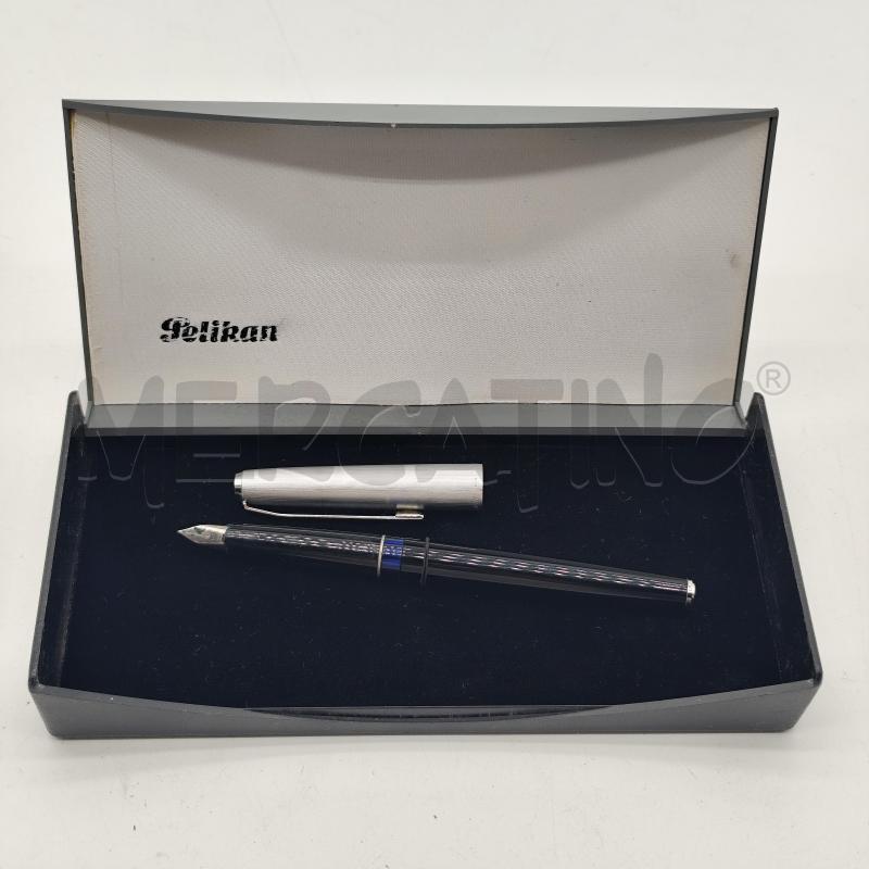 PENNA STILOGRAFICA PELIKAN 21 SILVEXA | Mercatino dell'Usato Corbetta 1