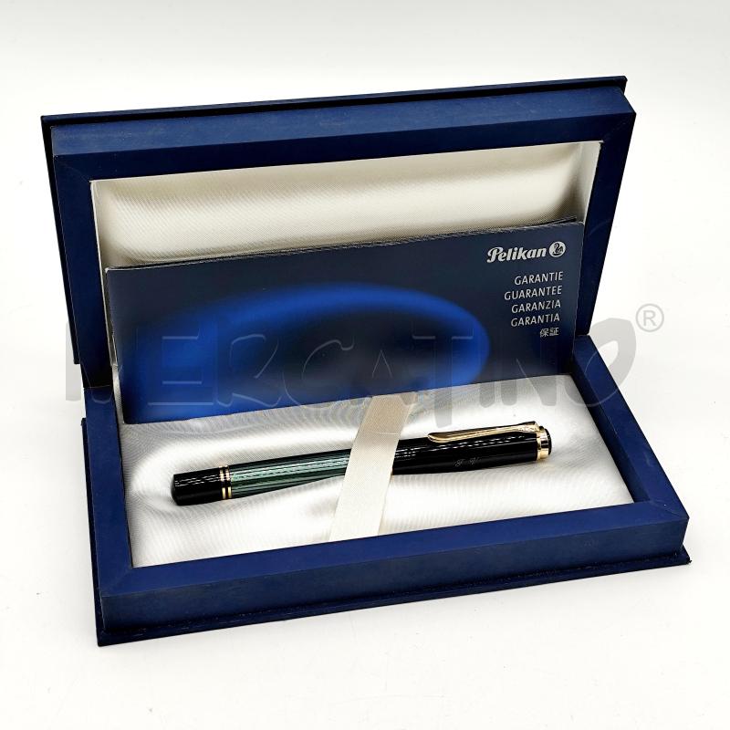 PENNA STILOGRAFICA PELIKAN SOUVERAN M800 18C-750 CON INIZIALI | Mercatino dell'Usato Corbetta 1