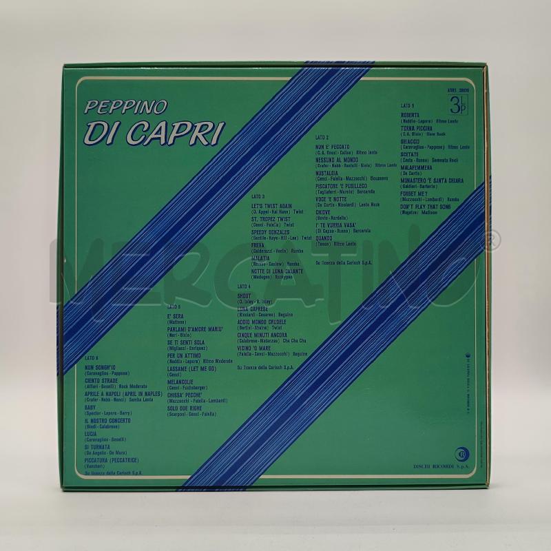PEPPINO DI CAPRI COFANETTO 3 LP | Mercatino dell'Usato Corbetta 2