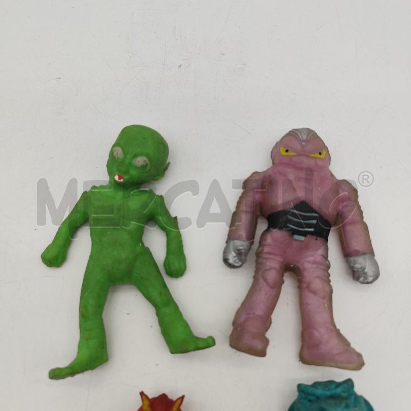 PERSONAGGI GOMMOSI ELASTIKORPS ONSTER 4PZ | Mercatino dell'Usato Corbetta 2
