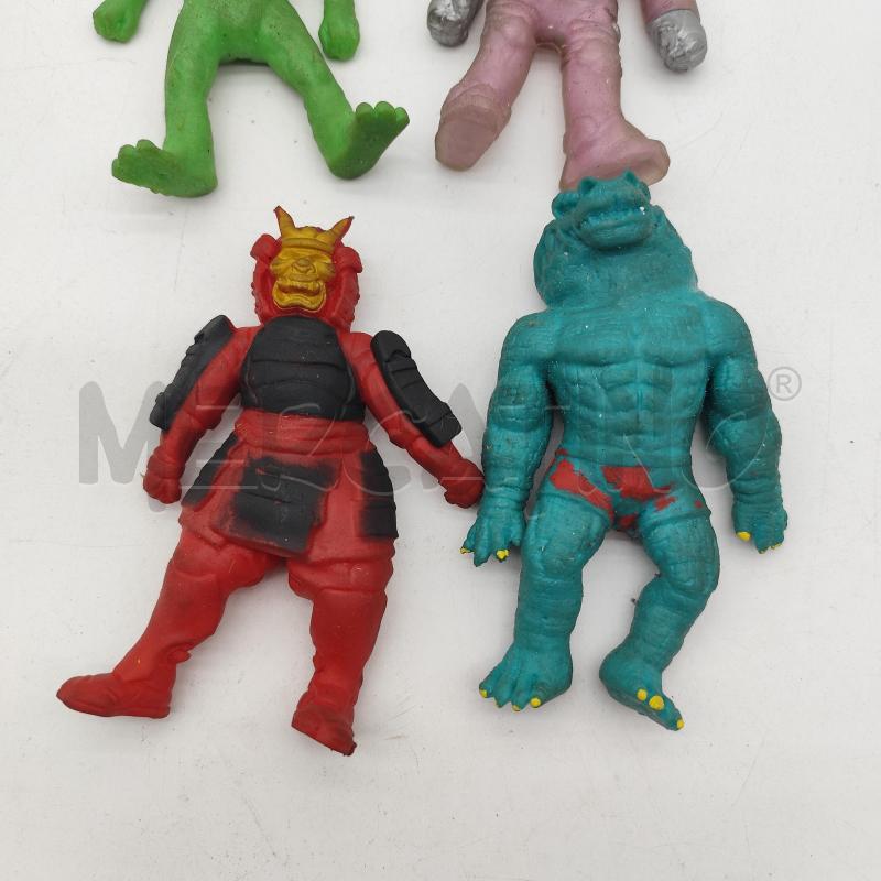 PERSONAGGI GOMMOSI ELASTIKORPS ONSTER 4PZ | Mercatino dell'Usato Corbetta 3