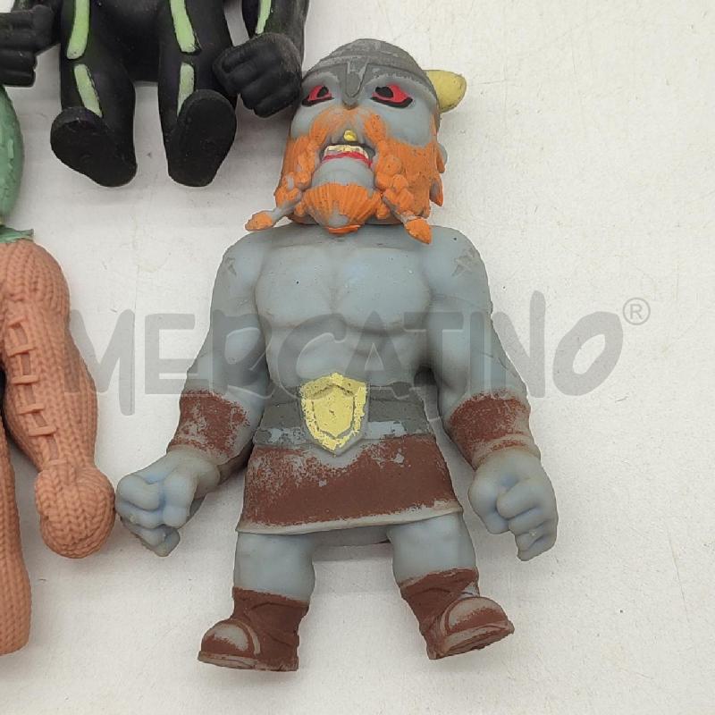 PERSONAGGI MONSTERFLEX SUPER STRETCHY 3PZ | Mercatino dell'Usato Corbetta 3