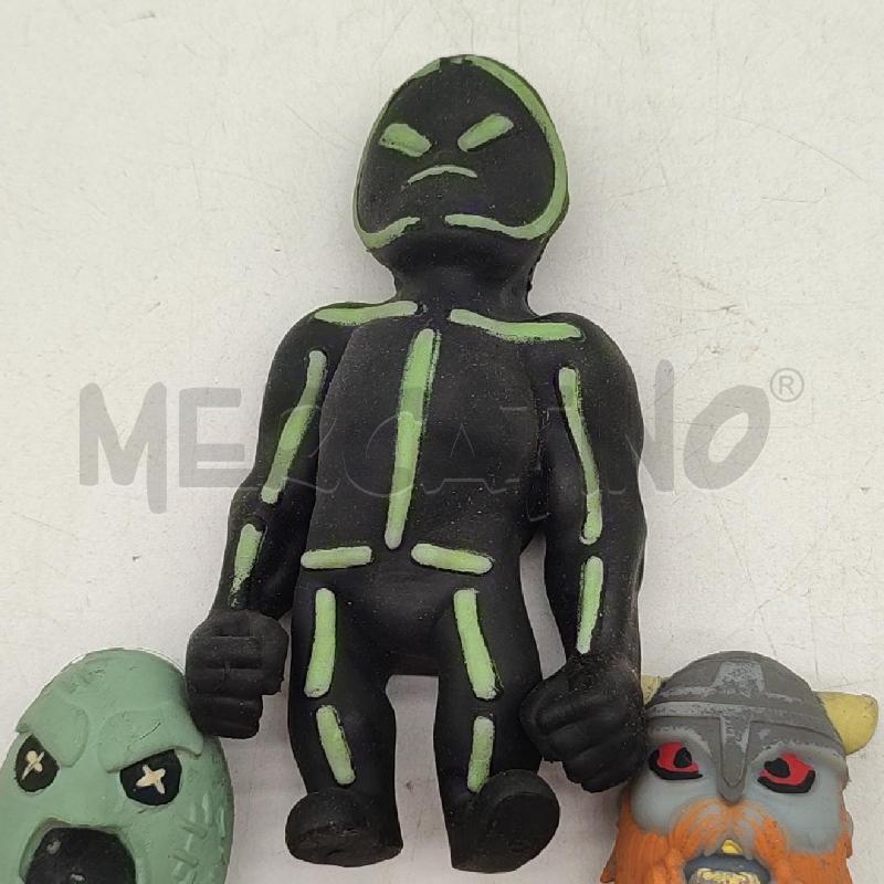PERSONAGGI MONSTERFLEX SUPER STRETCHY 3PZ | Mercatino dell'Usato Corbetta 4