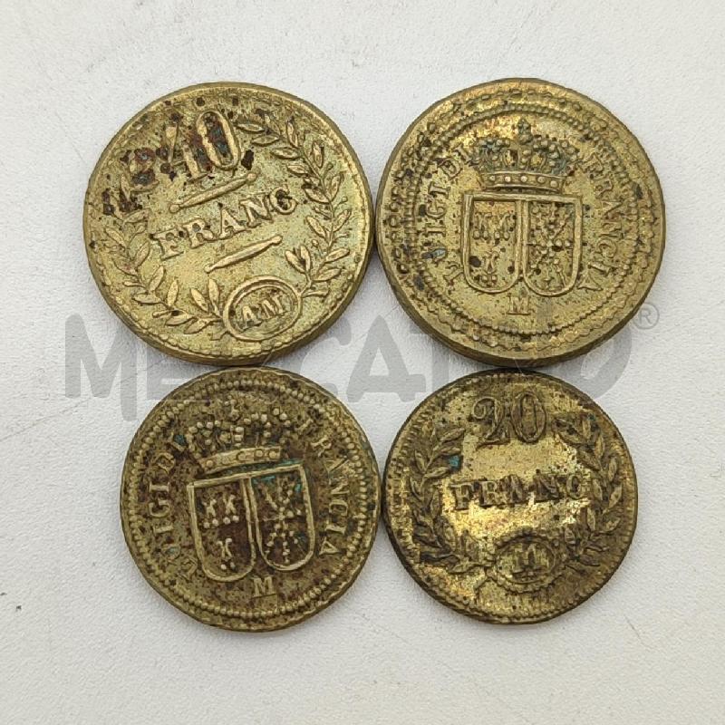 PESI MONETALI FRANCIA 4PZ | Mercatino dell'Usato Corbetta 1