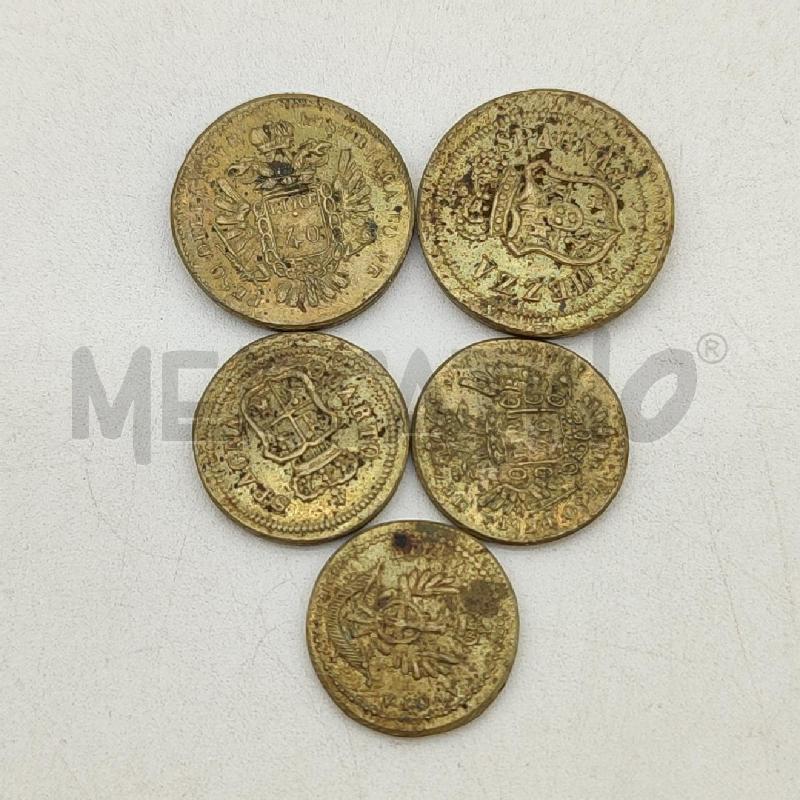 PESI MONETALI SPAGNA E AUSTRIA 5PZ | Mercatino dell'Usato Corbetta 1