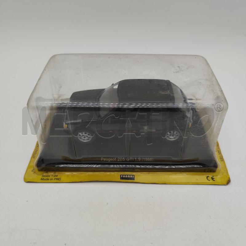 PEUGEOT 205 GTI 1.9 1988 QUATTRORUOTE 1/24 MODELLINO  | Mercatino dell'Usato Corbetta 1