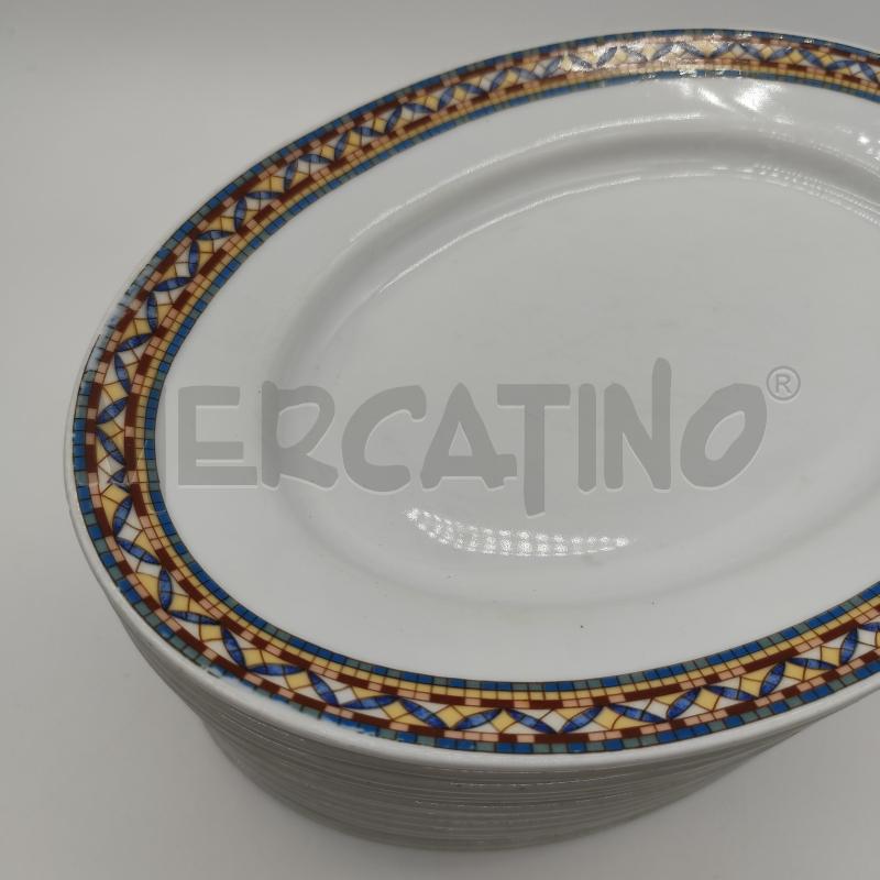 PIATTI/VASSOI PZ. 13 ADAR INKEA BORDO MOSAICO | Mercatino dell'Usato Corbetta 2