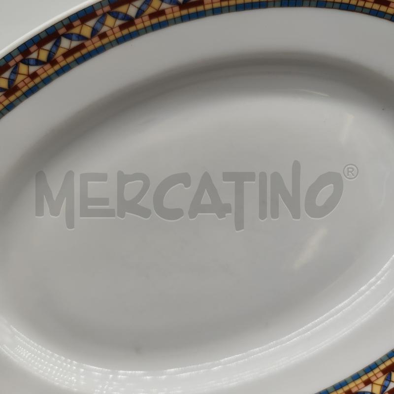 PIATTI/VASSOI PZ. 13 ADAR INKEA BORDO MOSAICO | Mercatino dell'Usato Corbetta 3