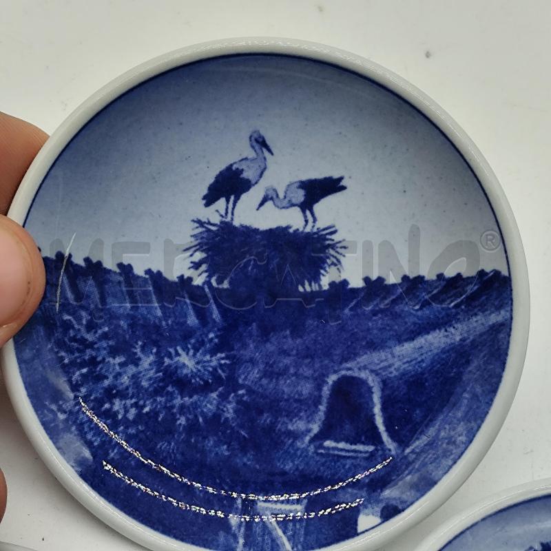 PIATTINI ROYAL CONHAGEN FAJANCE 6 PEZZI | Mercatino dell'Usato Corbetta 3