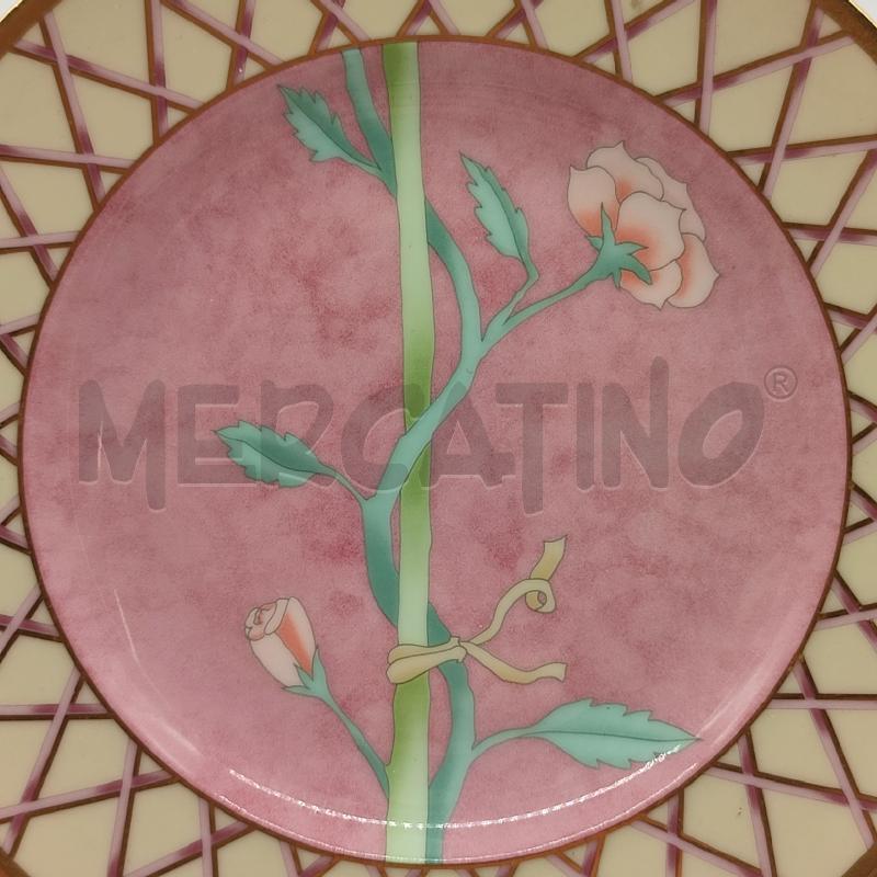 PIATTO BULGARI PER ROSENTHAL ROSA INNAMORATA 18 CM | Mercatino dell'Usato Corbetta 4