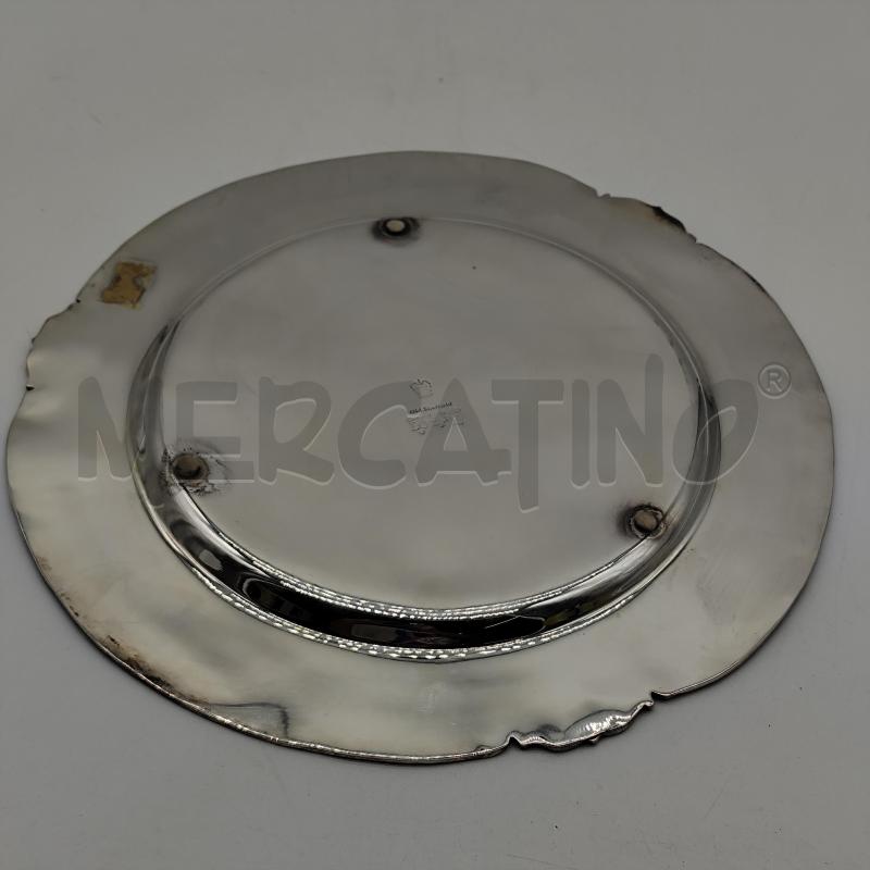 PIATTO DA PORTATA OLD SHEFFIELD BORDO DECORATO | Mercatino dell'Usato Corbetta 3