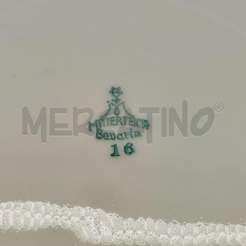 PIATTO MITTERTEICH FIORATO UCCELLO | Mercatino dell'Usato Corbetta 3