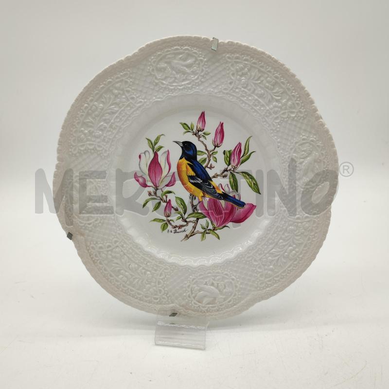 PIATTO ROYAL CAULDON BRISTOL IRONSTONE UCCELLINO | Mercatino dell'Usato Corbetta 1