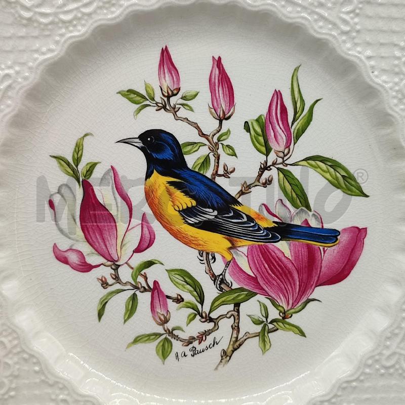 PIATTO ROYAL CAULDON BRISTOL IRONSTONE UCCELLINO | Mercatino dell'Usato Corbetta 3