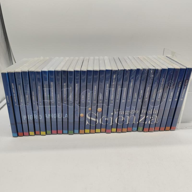 PIERO ANGELA VIAGGIO NELLA SCIENZA SERIE COMPLETA 30 DVD  | Mercatino dell'Usato Corbetta 1