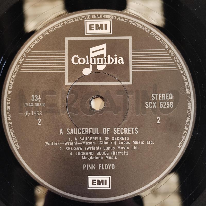 PINK FLOYD – A SAUCERFUL OF SECRETS | Mercatino dell'Usato Corbetta 4