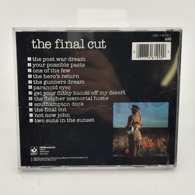 PINK FLOYD THE FINAL CUT CD MUSICALE | Mercatino dell'Usato Corbetta 2