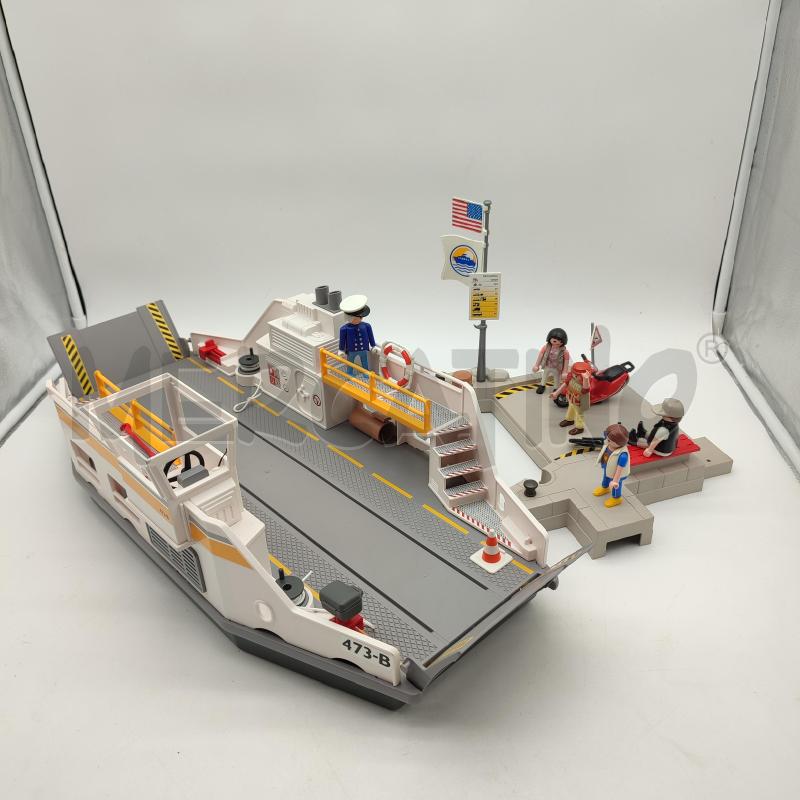 PLAYMOBIL TRAGHETTO 5127 CAT FERRY WITH PIER | Mercatino dell'Usato Corbetta 1