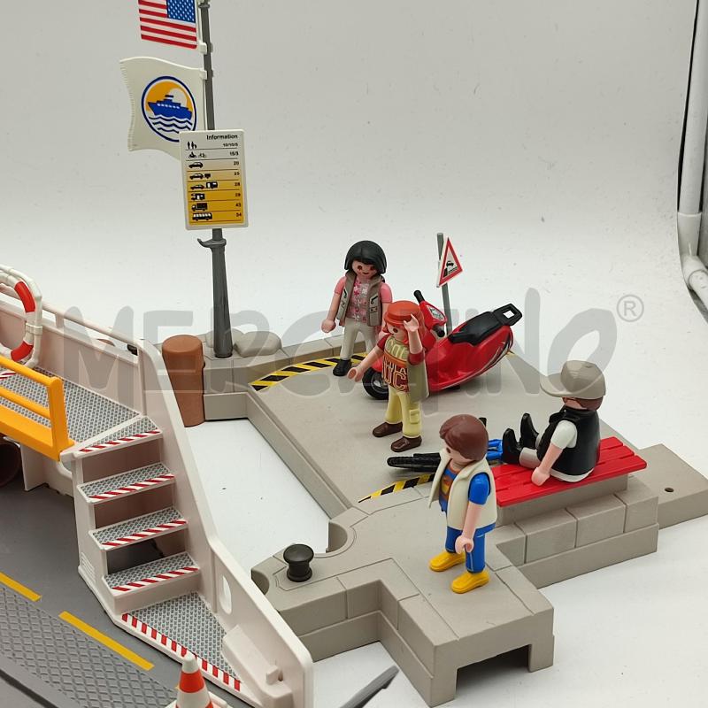 PLAYMOBIL TRAGHETTO 5127 CAT FERRY WITH PIER | Mercatino dell'Usato Corbetta 2