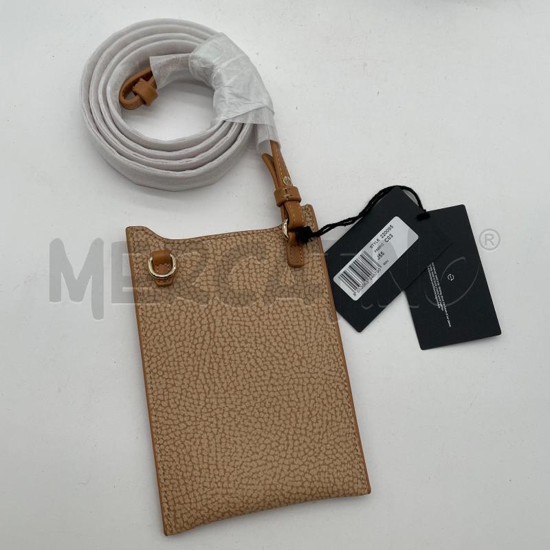 POCHETTE BORBONESE PORTACELLULARE BEIGE TRACOLLA | Mercatino dell'Usato Corbetta 2