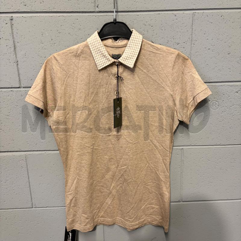 POLO DONNA ELEVENTY MARR COLLETTO VICHY | Mercatino dell'Usato Corbetta 1