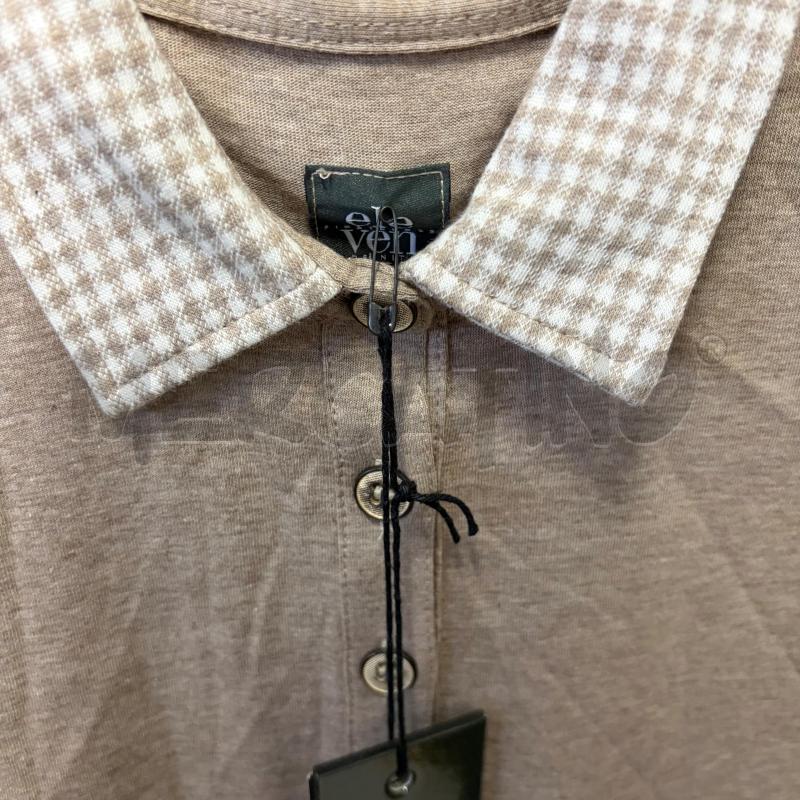 POLO DONNA ELEVENTY MARR COLLETTO VICHY | Mercatino dell'Usato Corbetta 3
