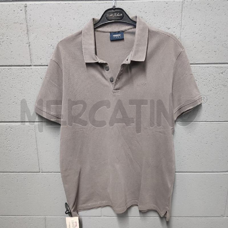 POLO UOMO ARMANI JEANS GRIGIO PIQUE | Mercatino dell'Usato Corbetta 1
