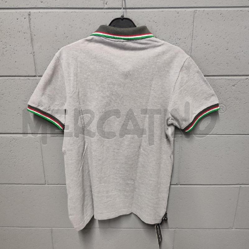 POLO UOMO REFRIGIWEAR GRIGIO STEMMA BAND ITALIA | Mercatino dell'Usato Corbetta 3