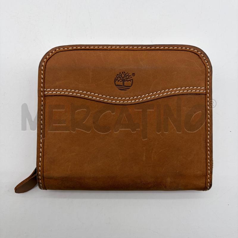 PORTAFOGLIO DONNA TIMBERLAND TABACCO PELLE CUCIT PANNA | Mercatino dell'Usato Corbetta 1