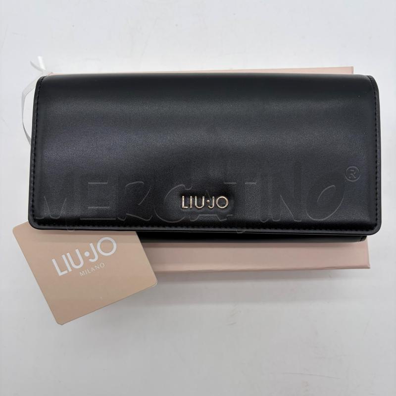 PORTAFOGLIO LIU JO NERO BIFOLD SINT  | Mercatino dell'Usato Corbetta 1