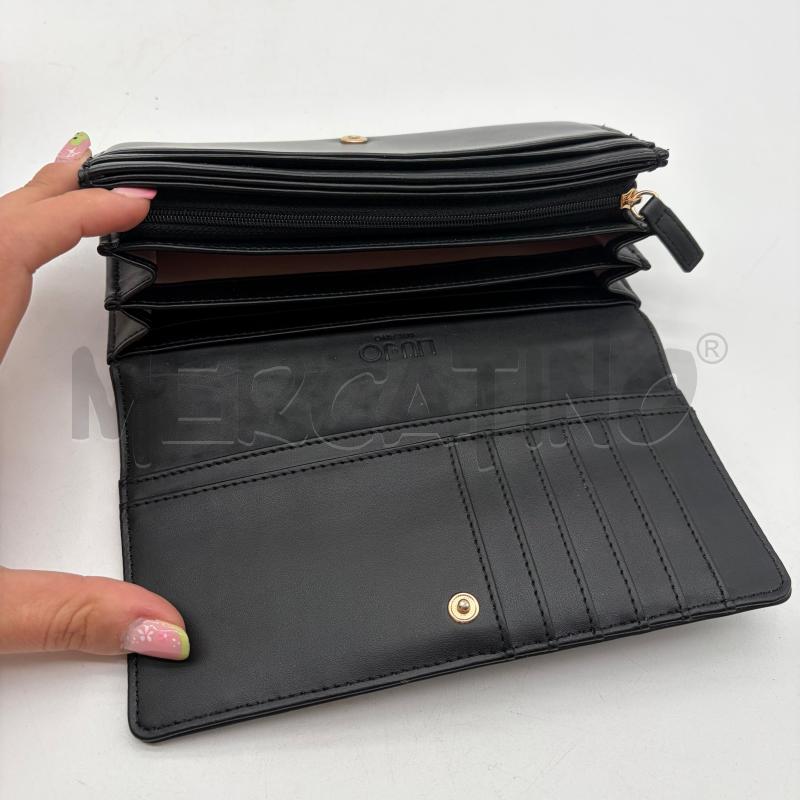 PORTAFOGLIO LIU JO NERO BIFOLD SINT  | Mercatino dell'Usato Corbetta 4