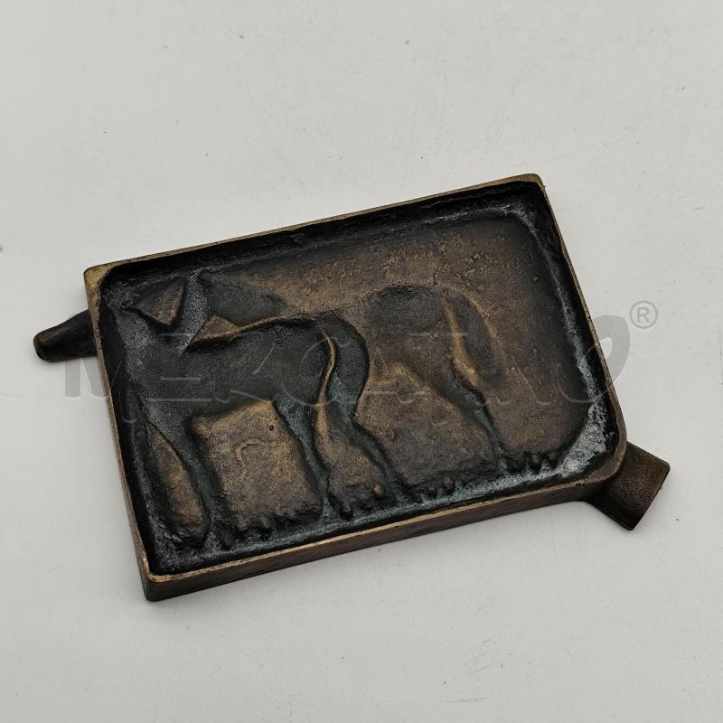 POSACENERE BRONZO 2 CAVALLI | Mercatino dell'Usato Corbetta 2